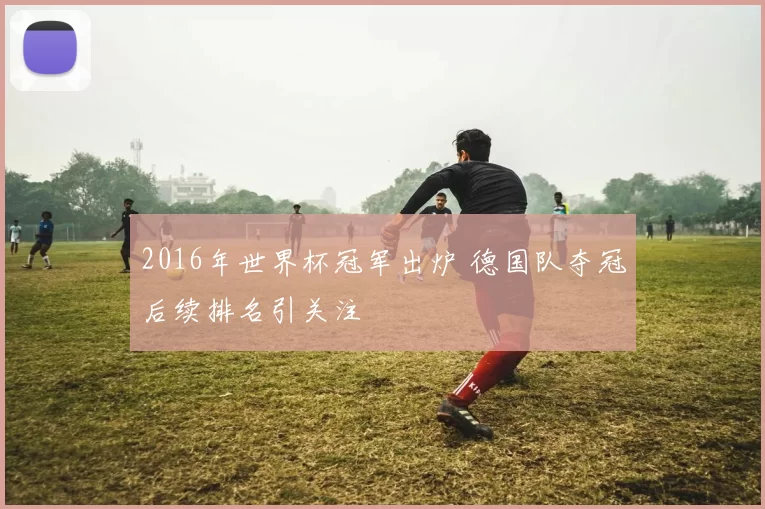 2016年世界杯冠军出炉 德国队夺冠后续排名引关注